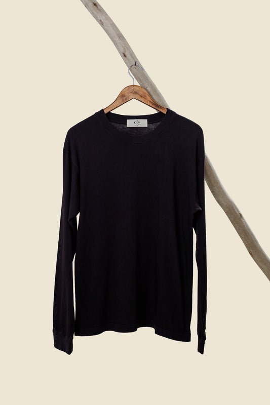 Essential L/S - Black Sand