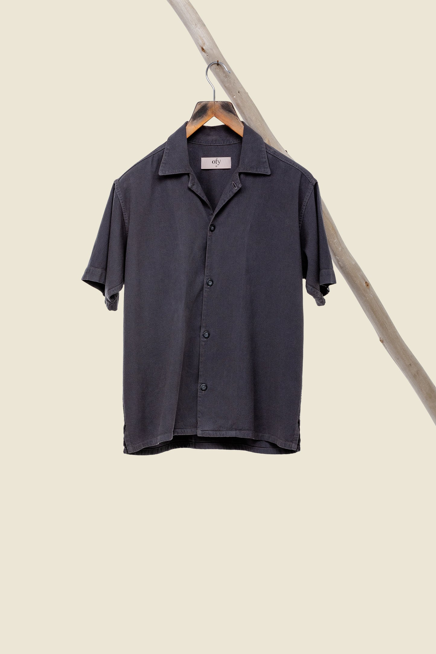 Crinkle Shirt - Midnight Mangrove