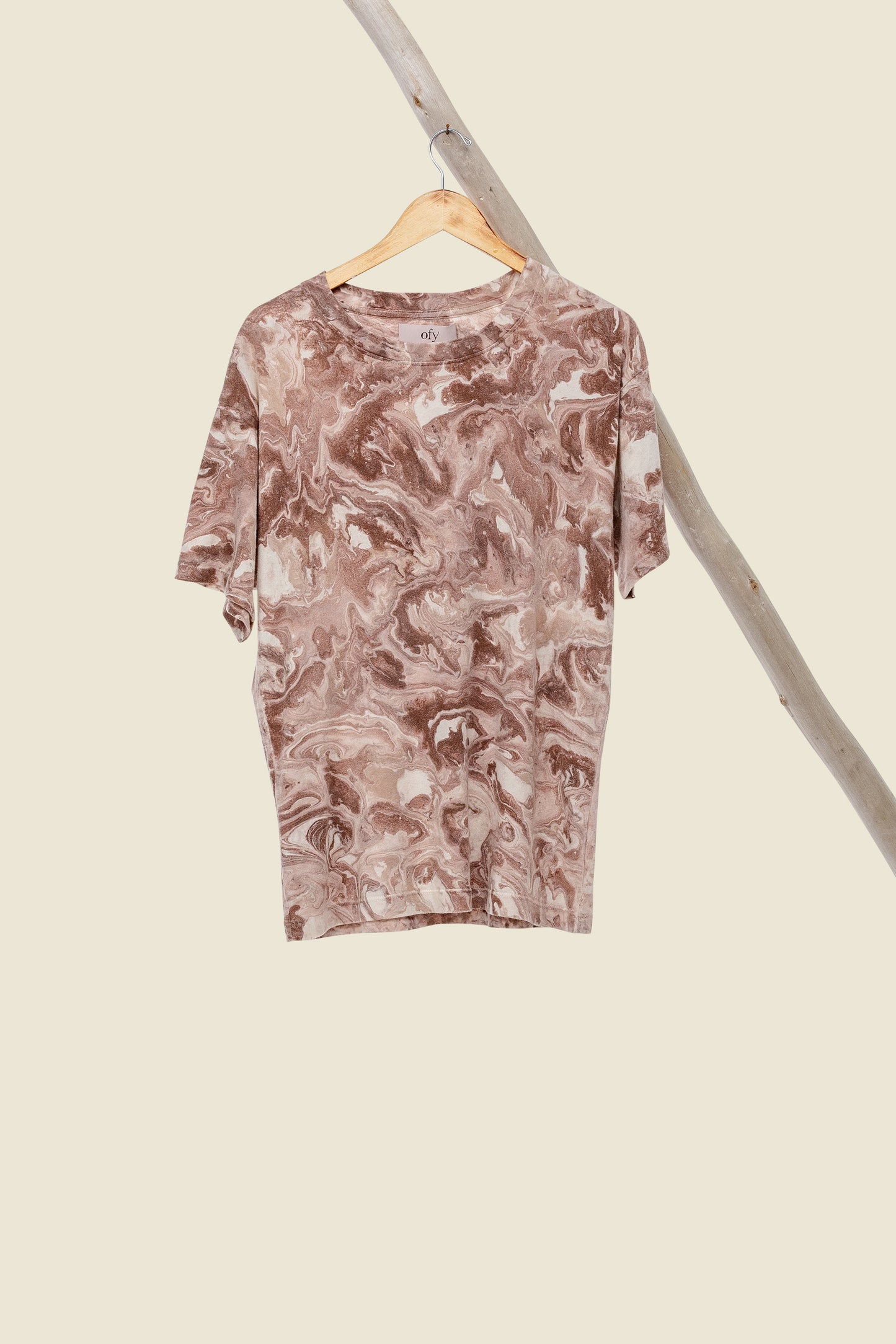 Essential Tee - Tortoise Marble
