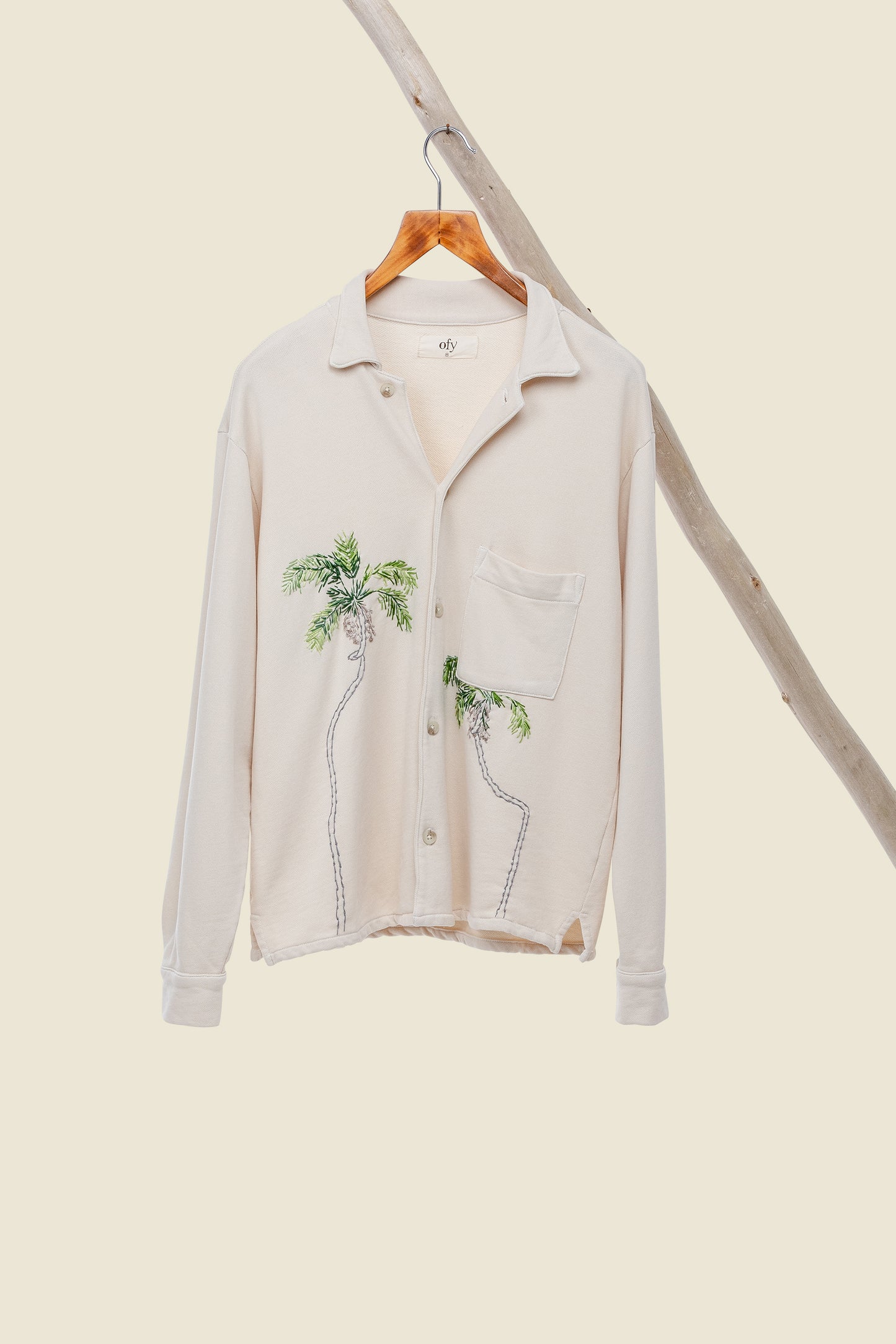 Terry Knit Shirt - Brilliant Palm