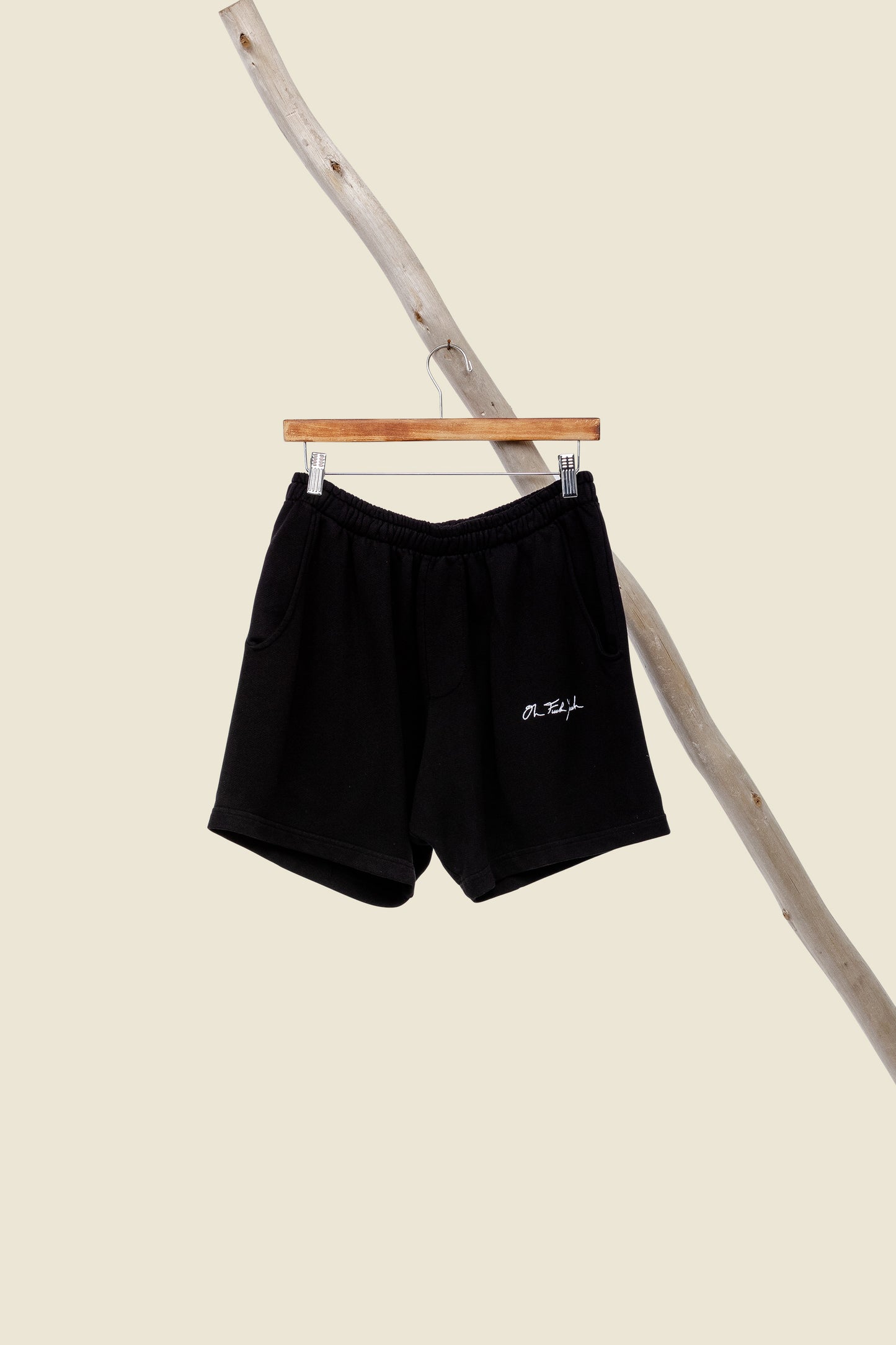 Deluxe Terry Signature Short - Black