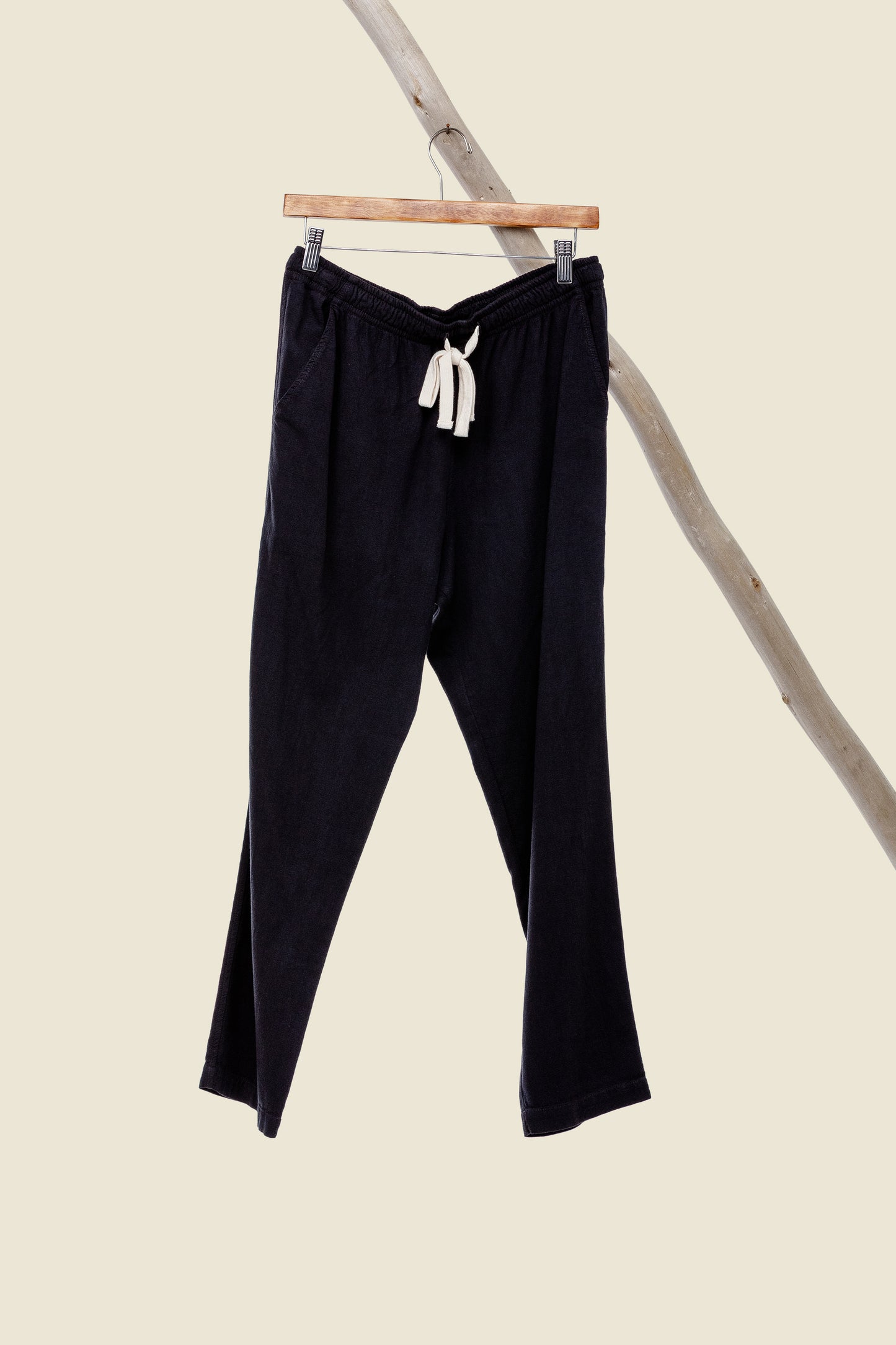 Horizon Crinkle Pant - Black Oyster