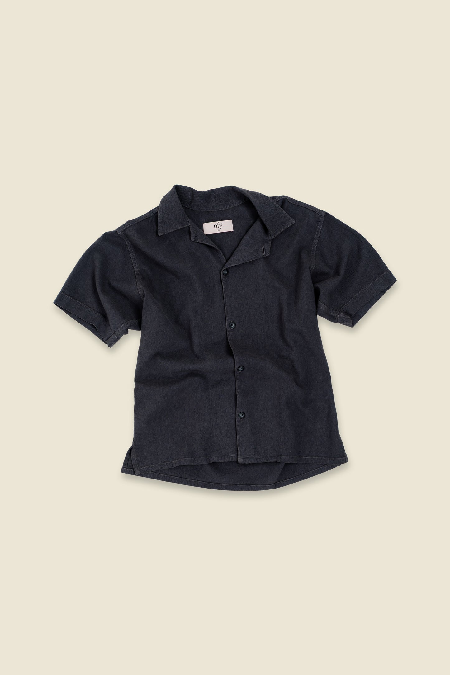Crinkle Shirt - Midnight Mangrove