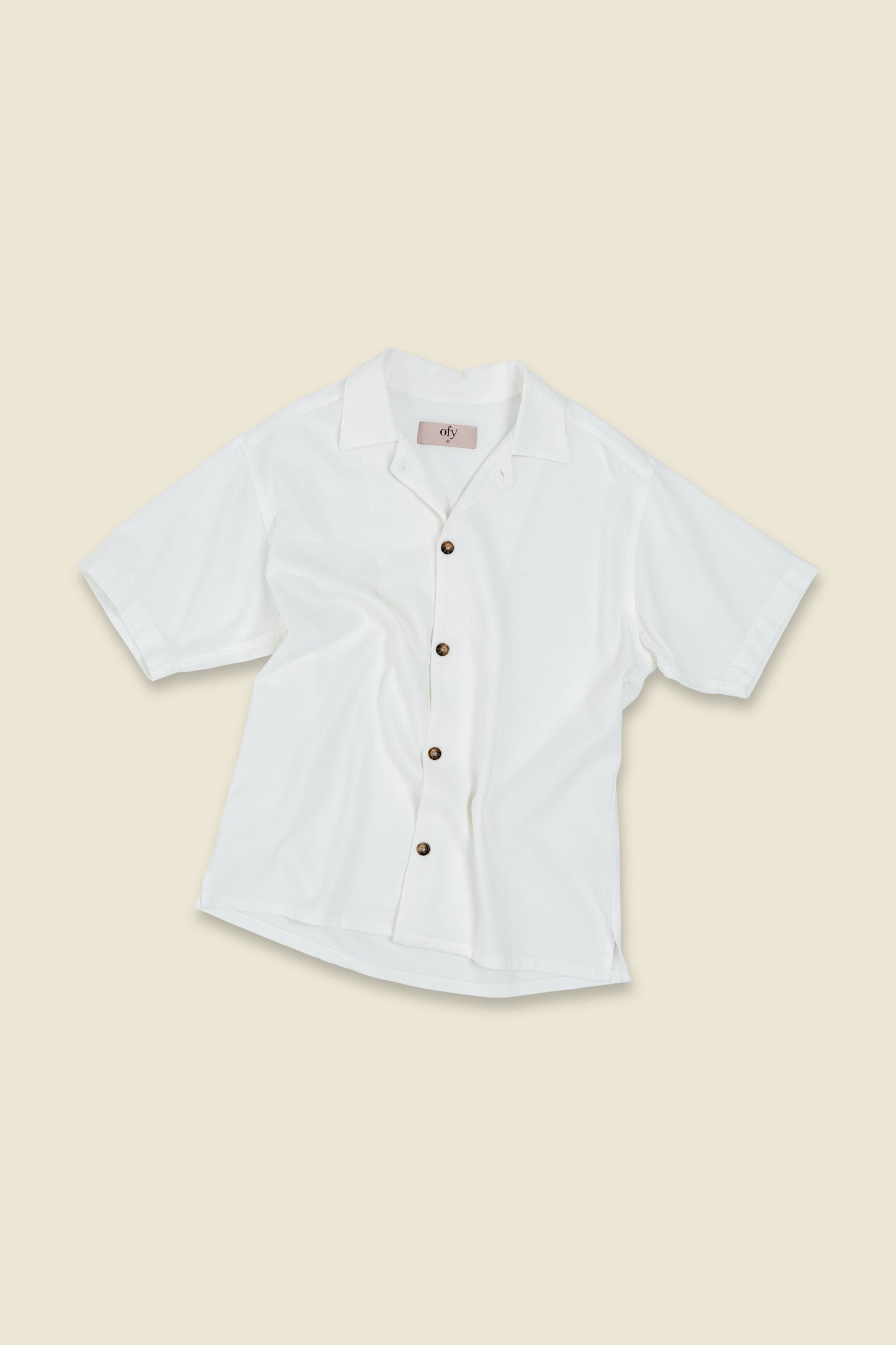 Crinkle Shirt - Wispy Cloud