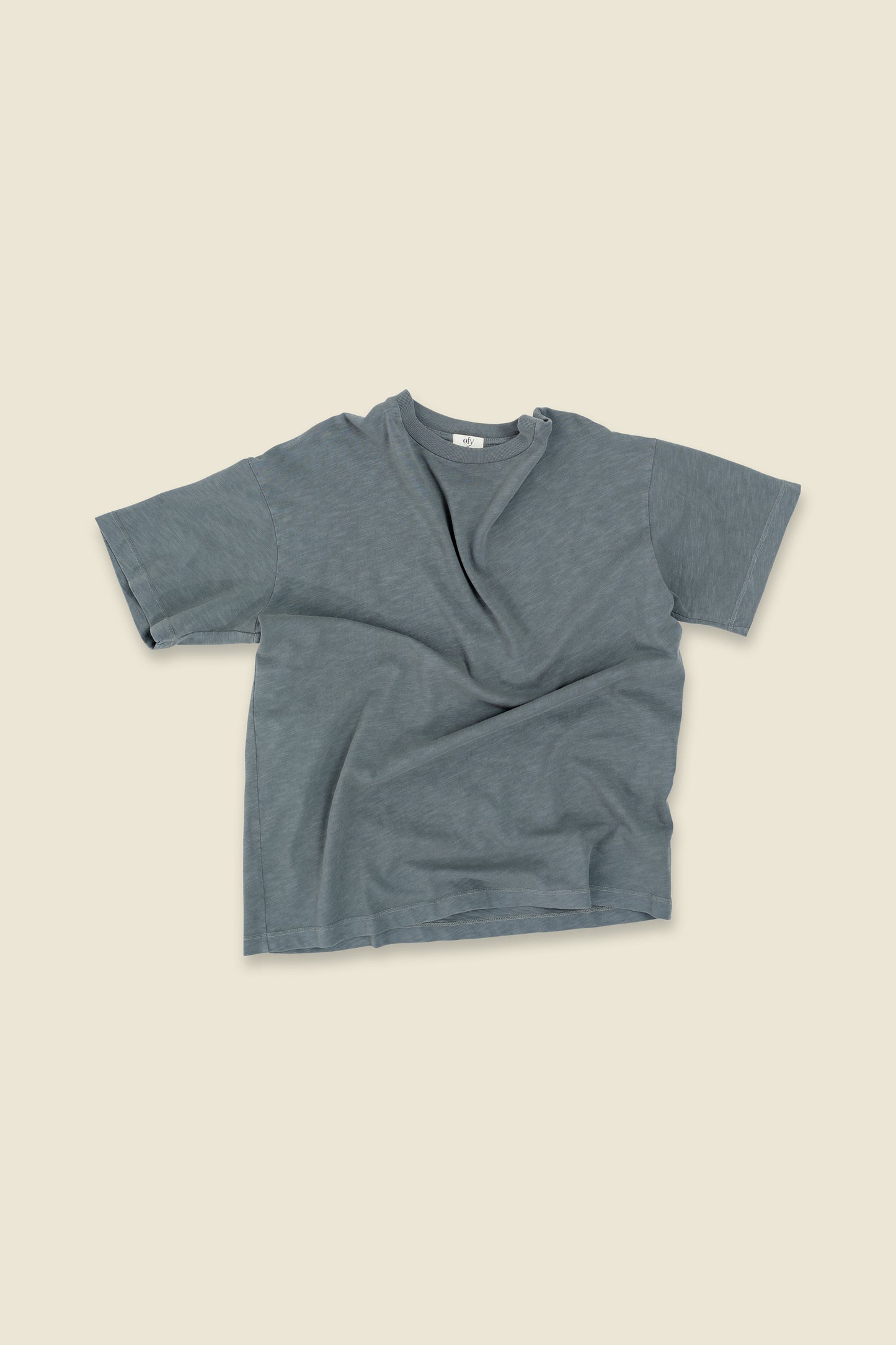 Journey Slub Tee - Storm Blue