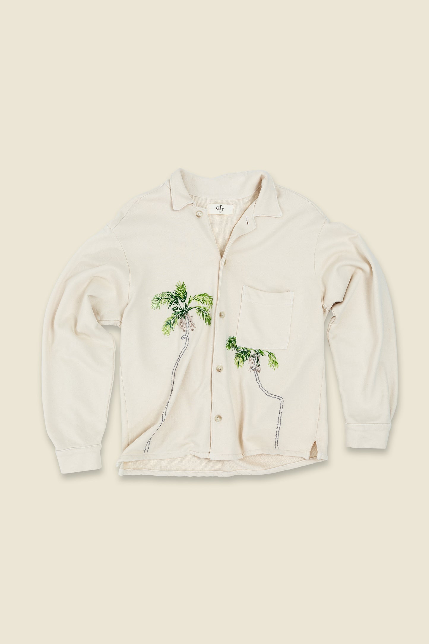 Terry Knit Shirt - Brilliant Palm