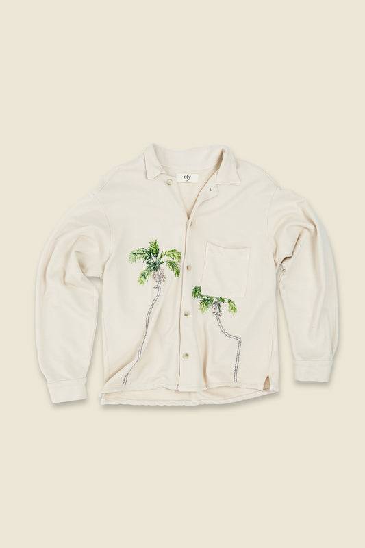 Terry Knit Shirt - Brilliant Palm