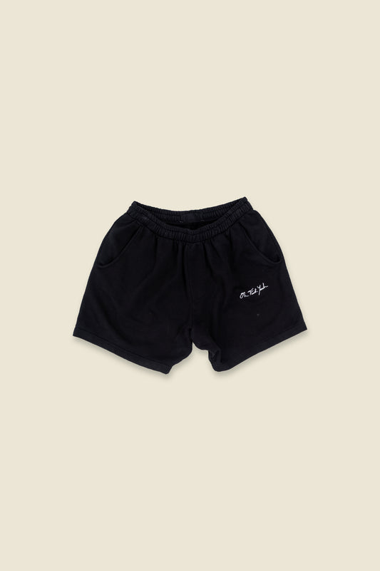 Deluxe Terry Signature Short - Black