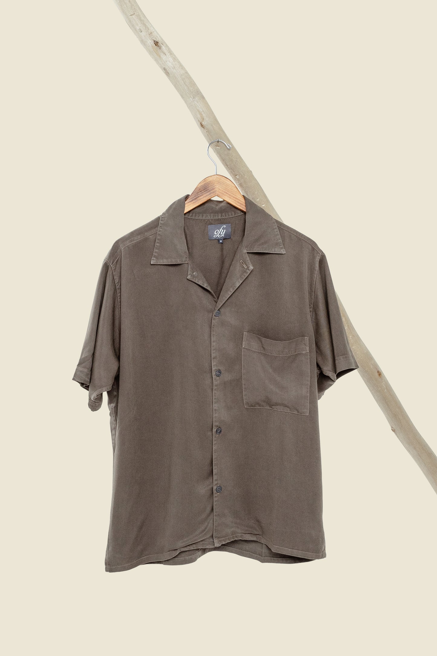 Horizon Tencel S/S - Olive Palm