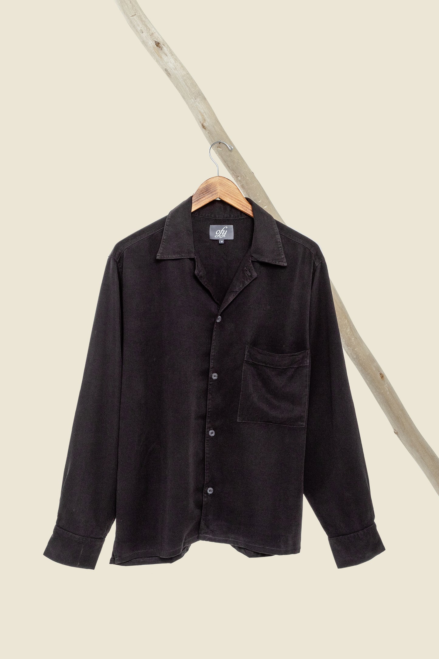 Horizon Tencel L/S - Obsidian Black