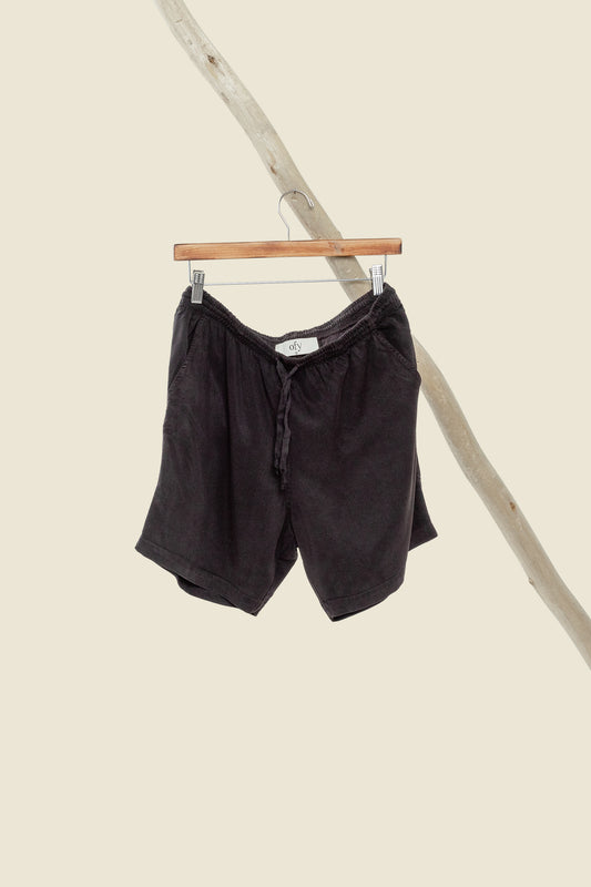 Horizon Tencel 6" Short - Obsidian Black