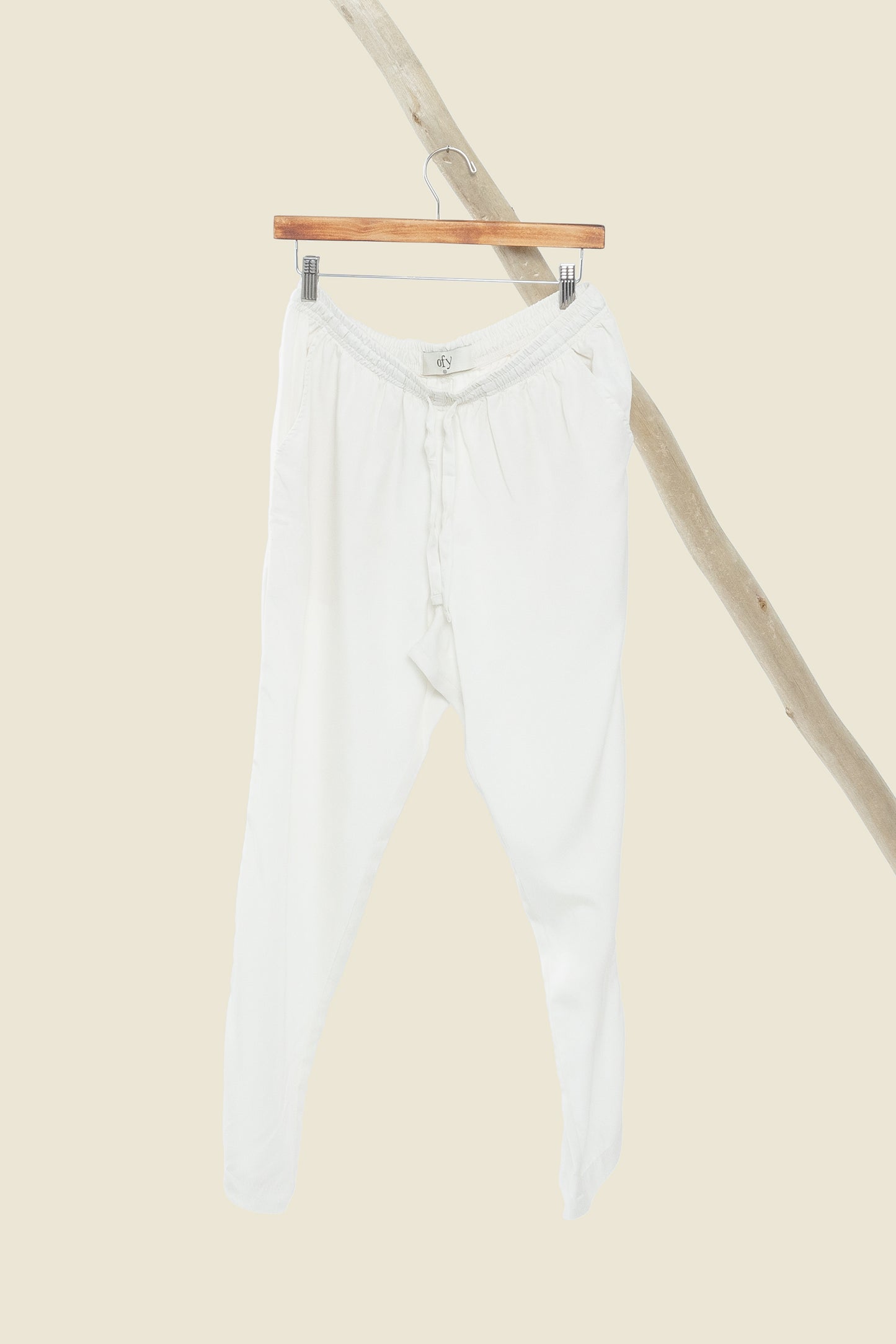 Horizon Tencel Pant - Vintage White