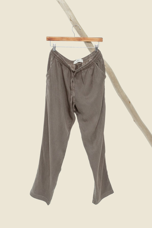 Horizon Tencel Pant - Olive Palm