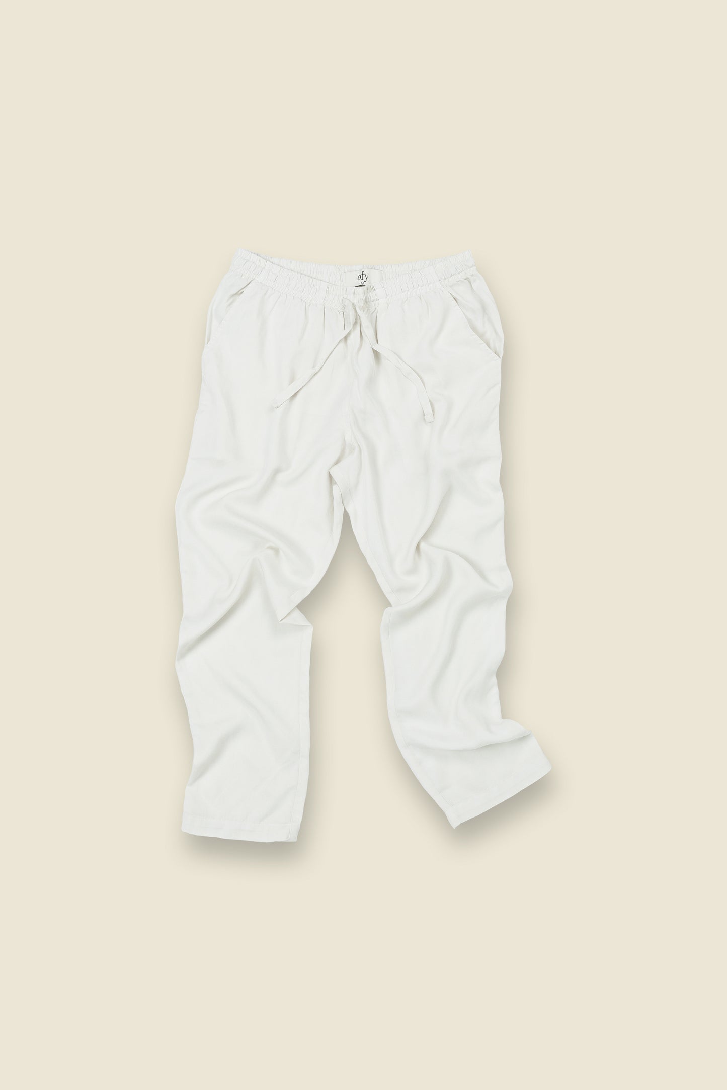 Horizon Tencel Pant - Vintage White