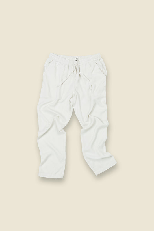 Horizon Tencel Pant - Vintage White