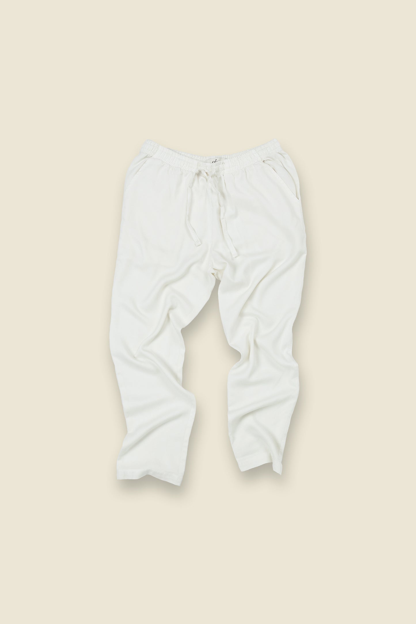 Horizon Tencel Pant - White Dawn