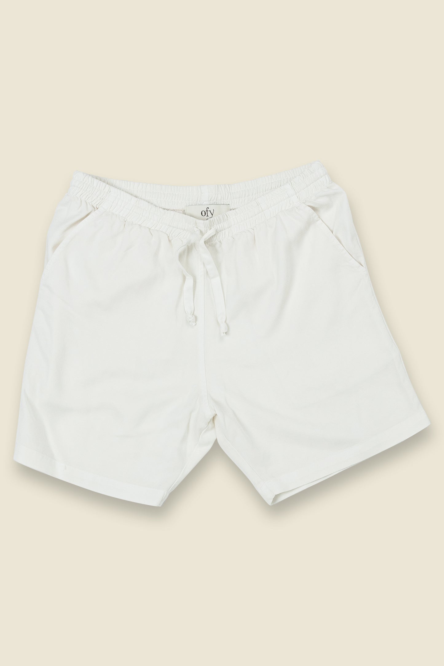 Horizon Tencel 6" Short - Vintage White