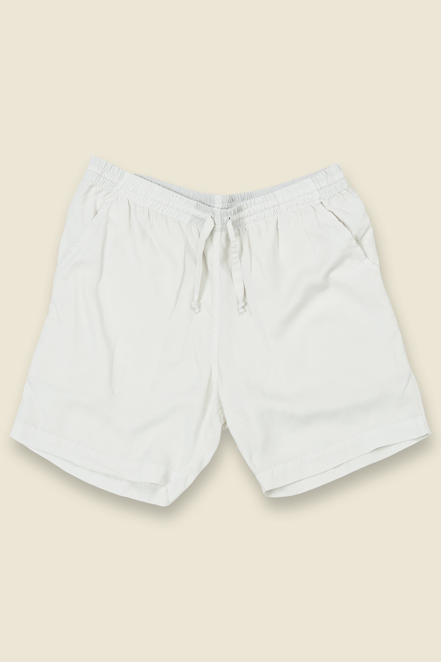 Horizon Tencel 6" Short - White Dawn