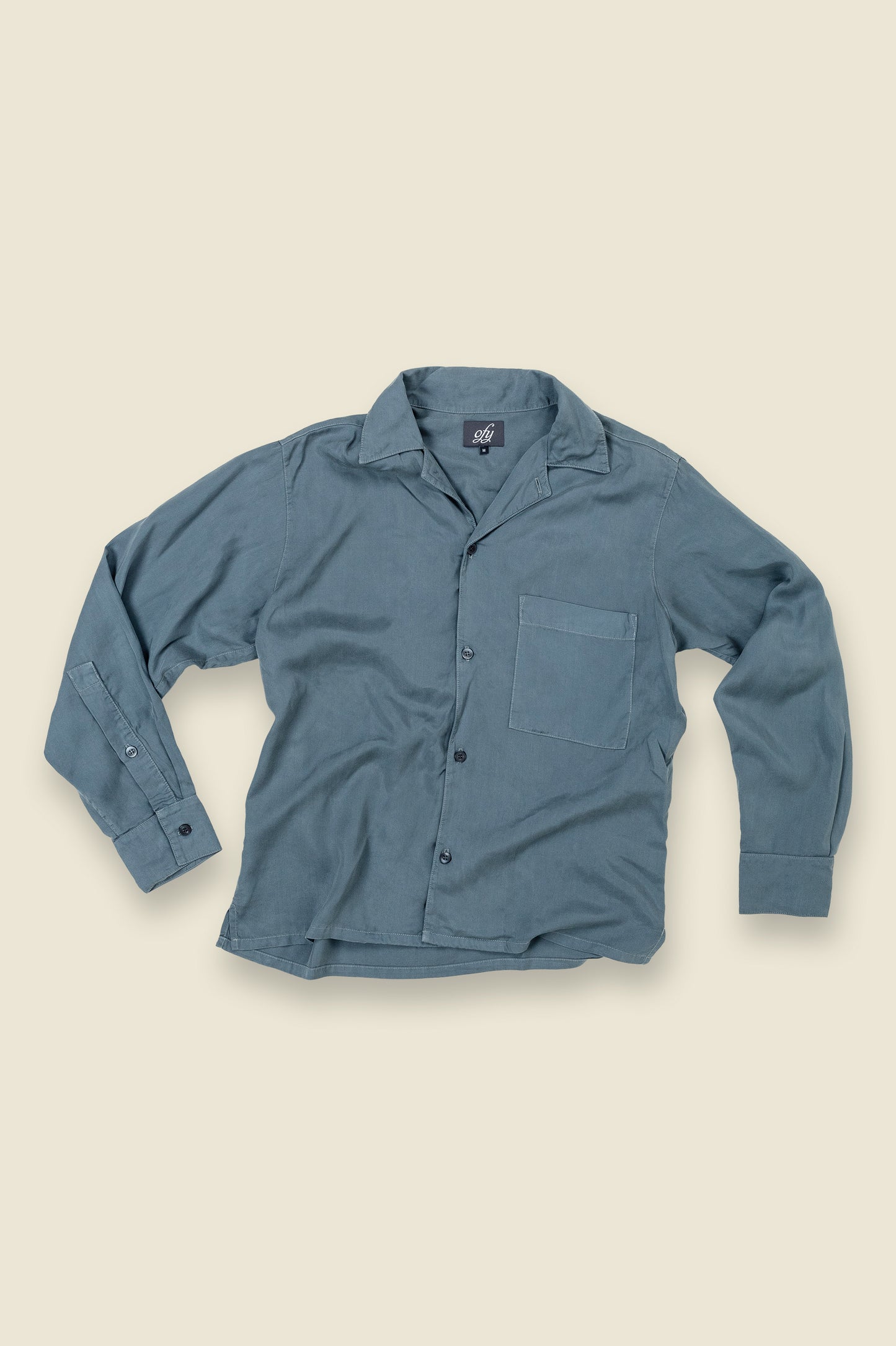 Horizon Tencel L/S - Vintage Chambray