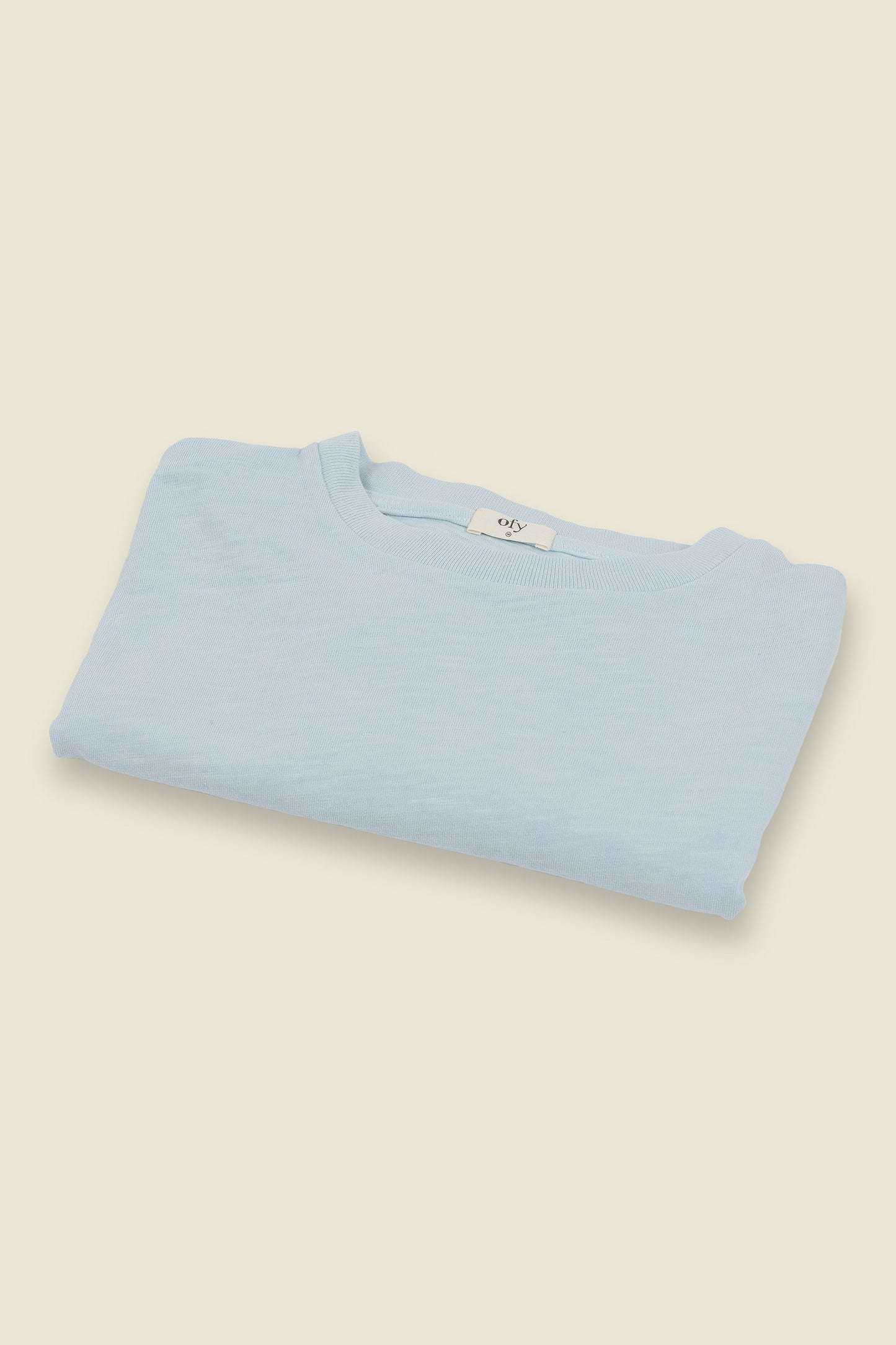 Journey Tee - Tinted Aqua