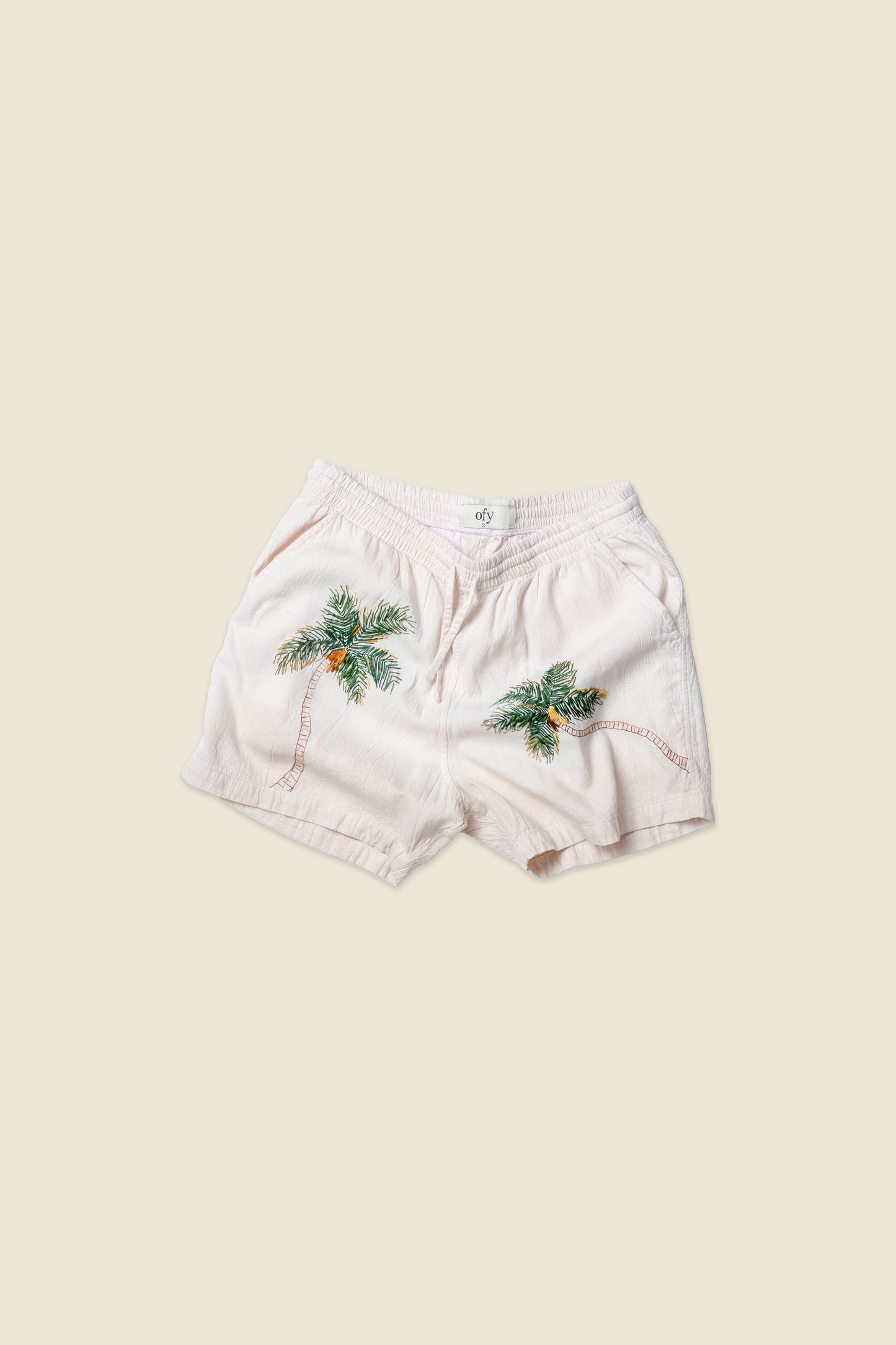 Horizon Crinkle Short - Wondrous Palm