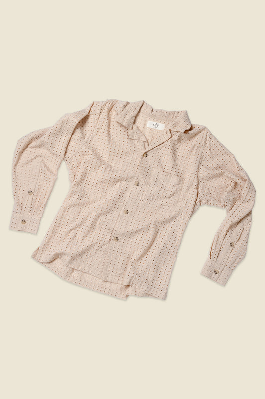 Blazed Lace L/S - Warm Sand