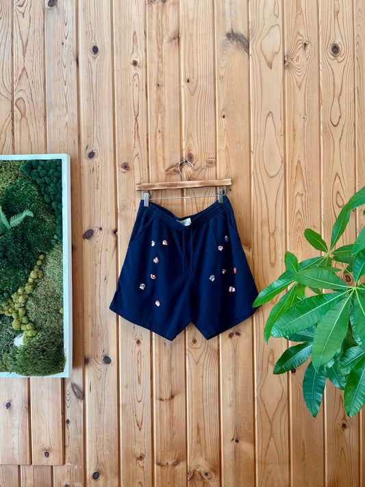 Horizon Crinkle Short - Scattered Shell Navy