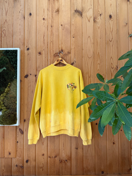 Journey Crewneck - Sunshine Flora