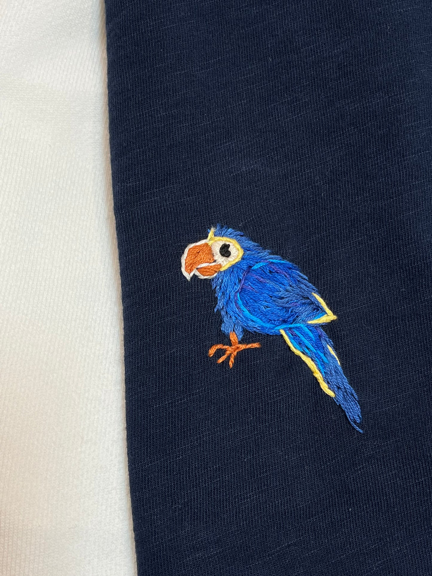 Journey Tee - Midnight Hyacinth Macaw