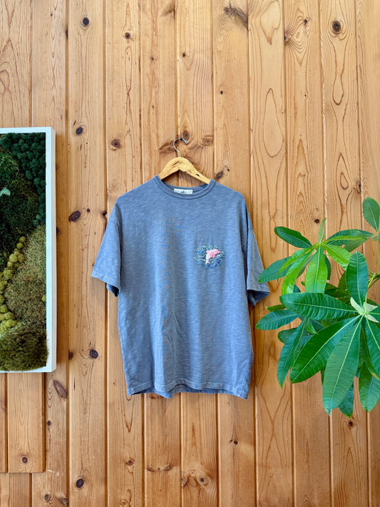 Journey Tee - Pink Dolphin