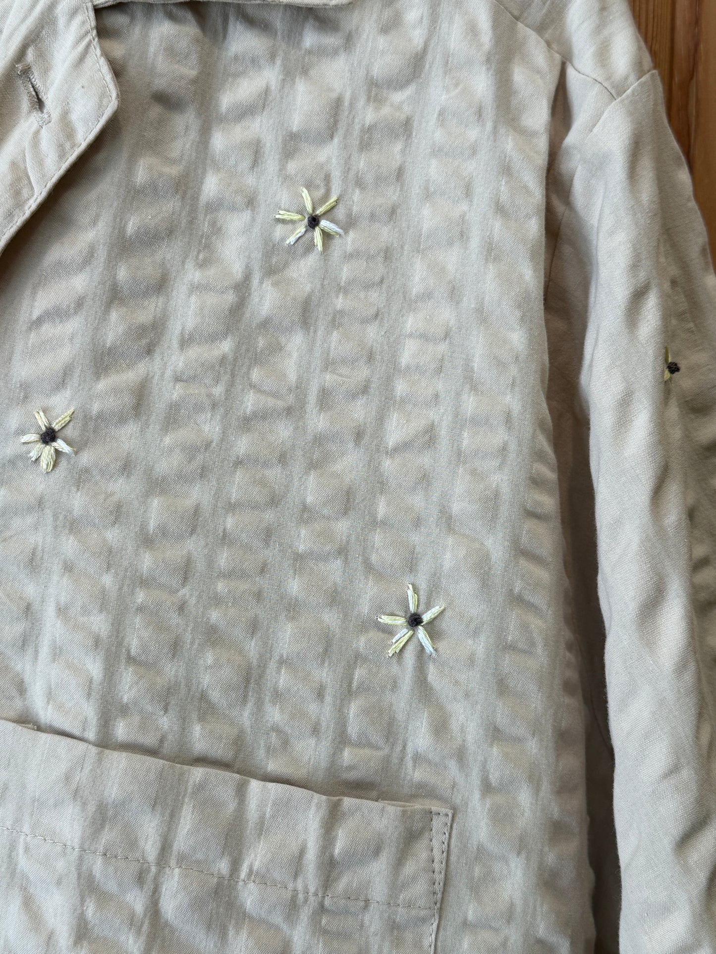Daisy Seersucker Shirt
