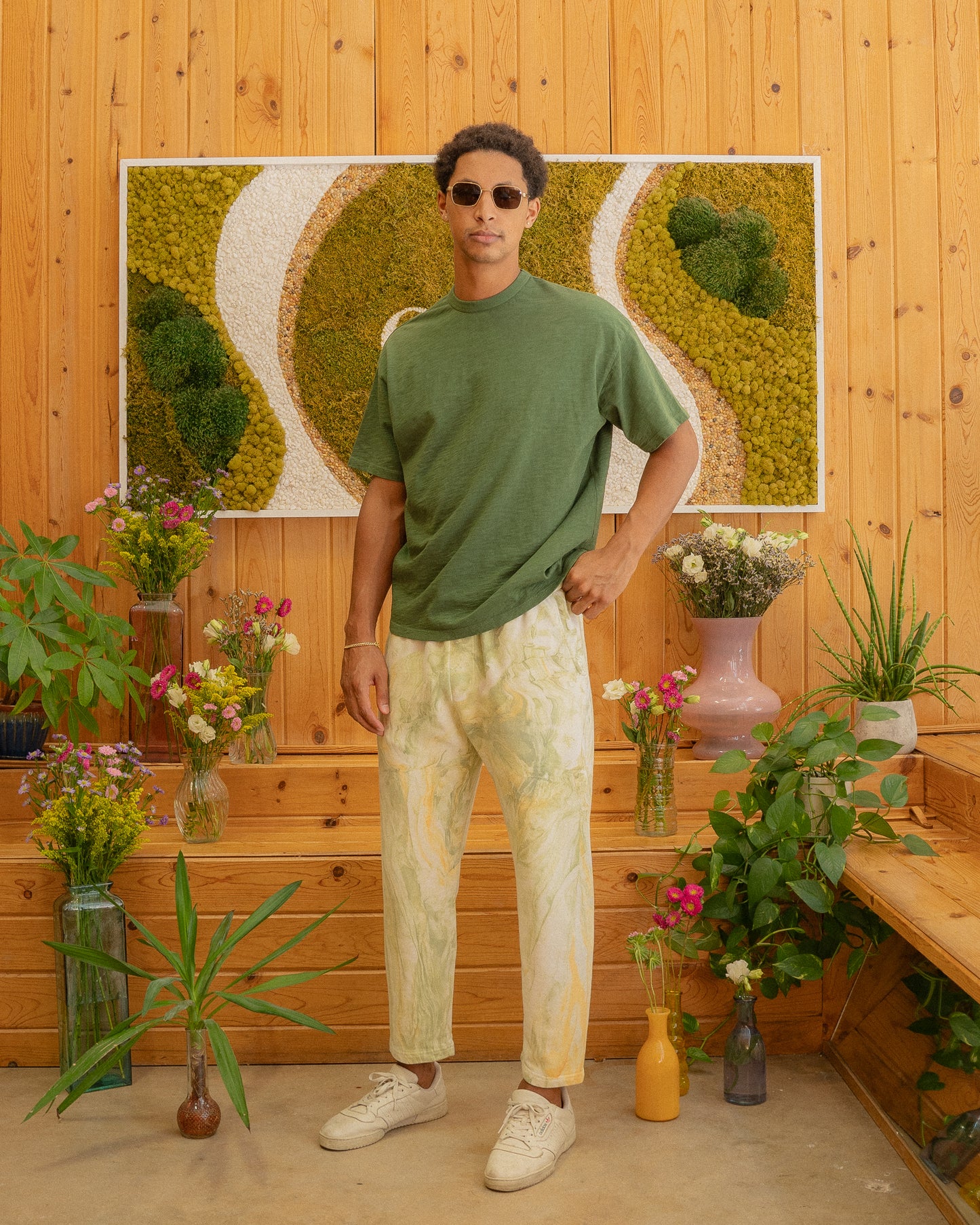 Journey Pant - Daylily Marble