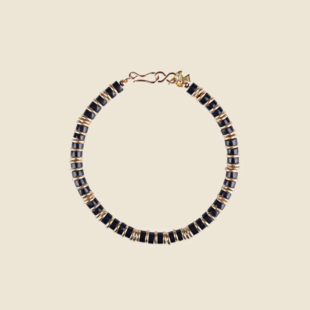 Gold Jet Bracelet