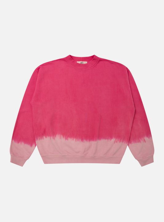 Journey Crewneck - Magenta Rose