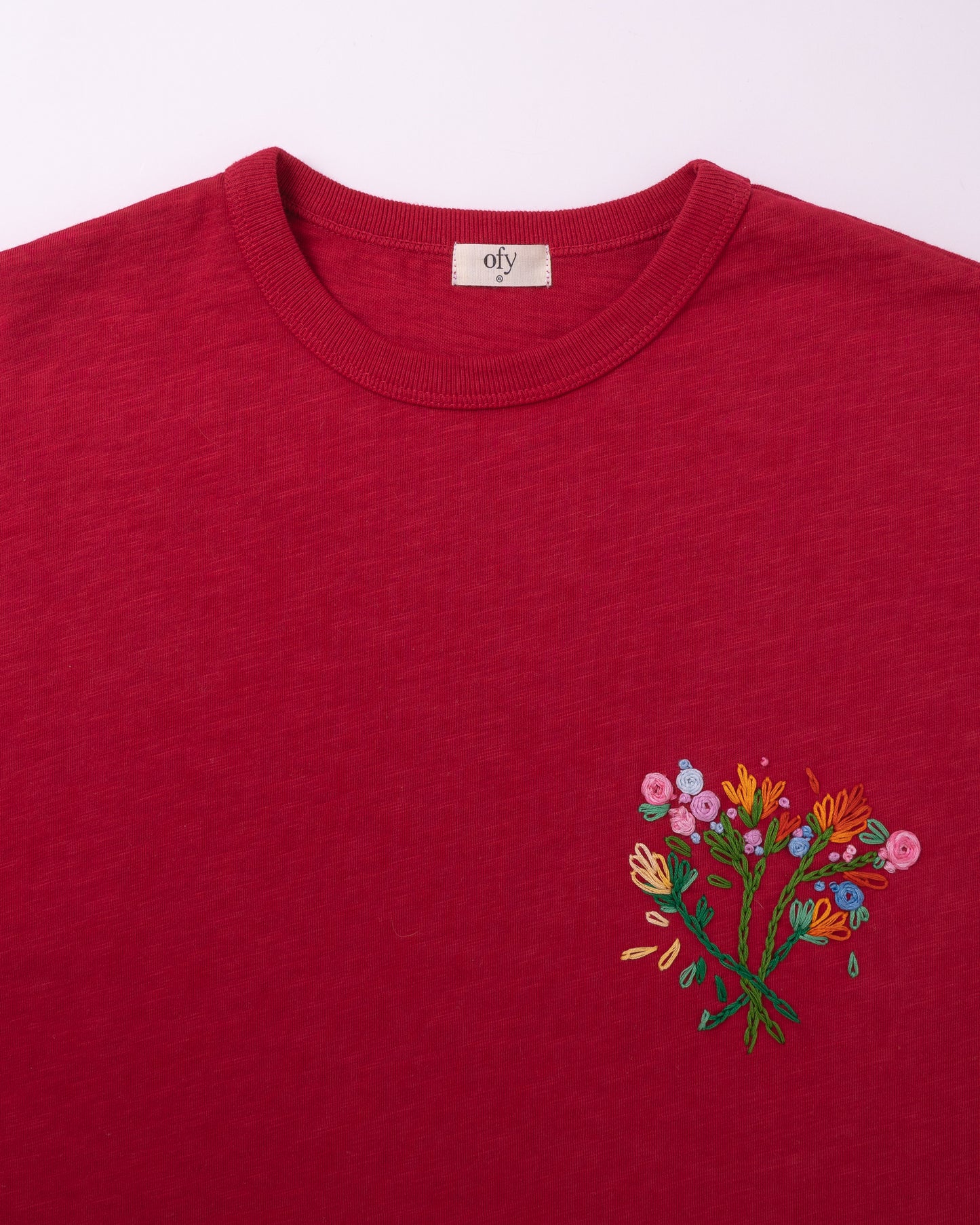 Journey Tee - Magenta Bouquet