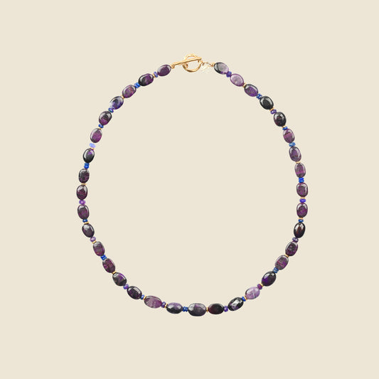 Royal Iris Necklace