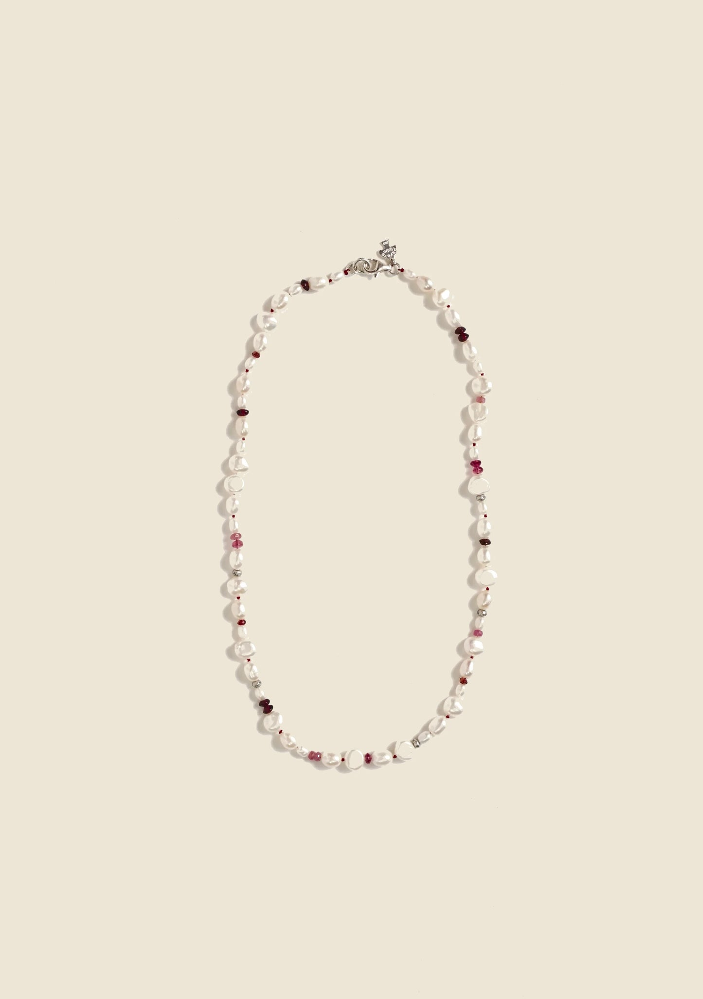 Rosewater Pearl Necklace