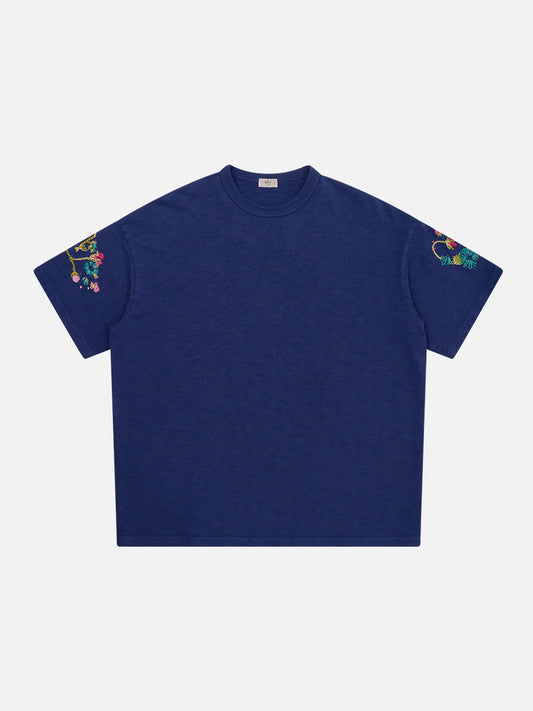 Journey Tee - Bluing Floral Sleeve