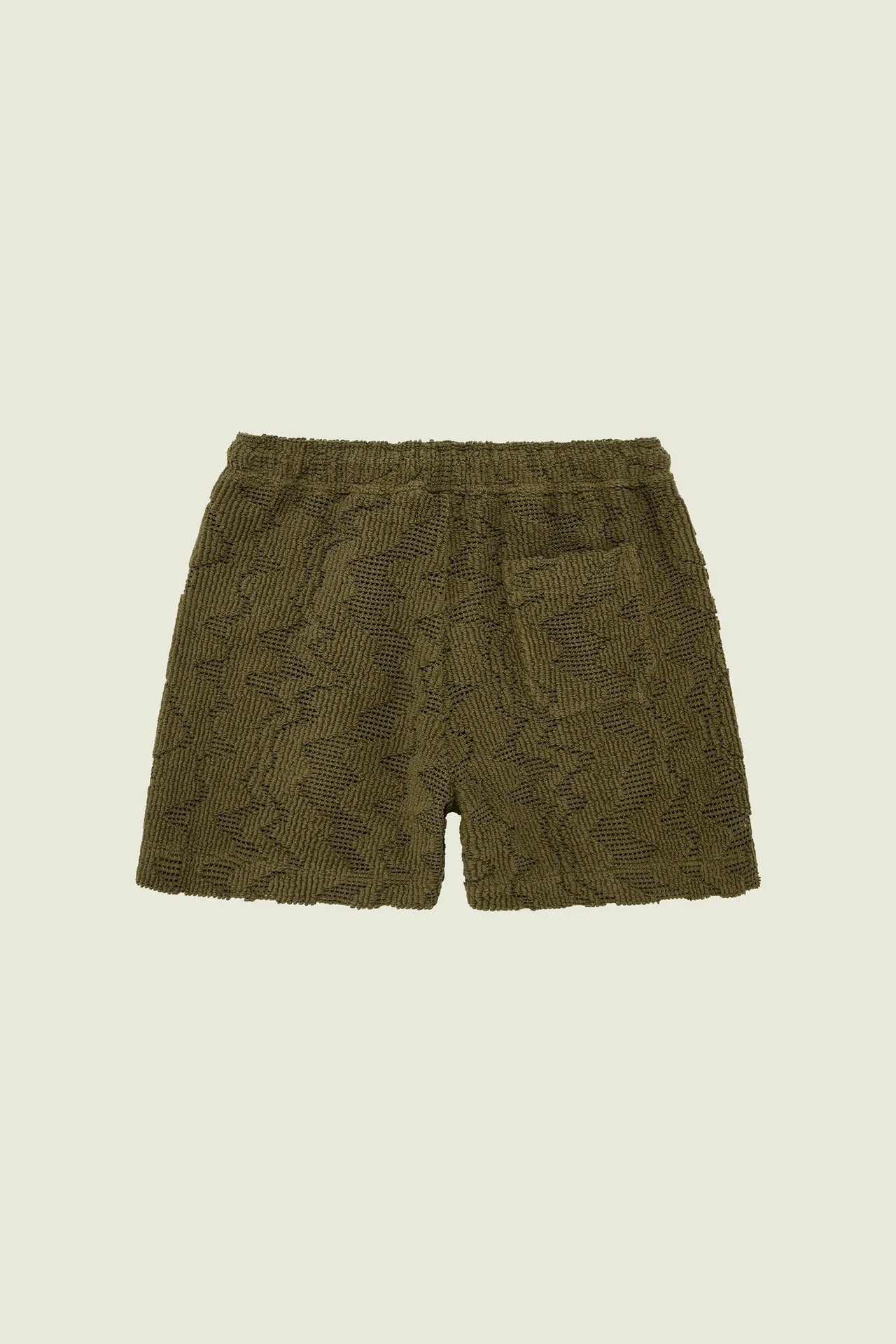 Pine Verve Crochet Shorts