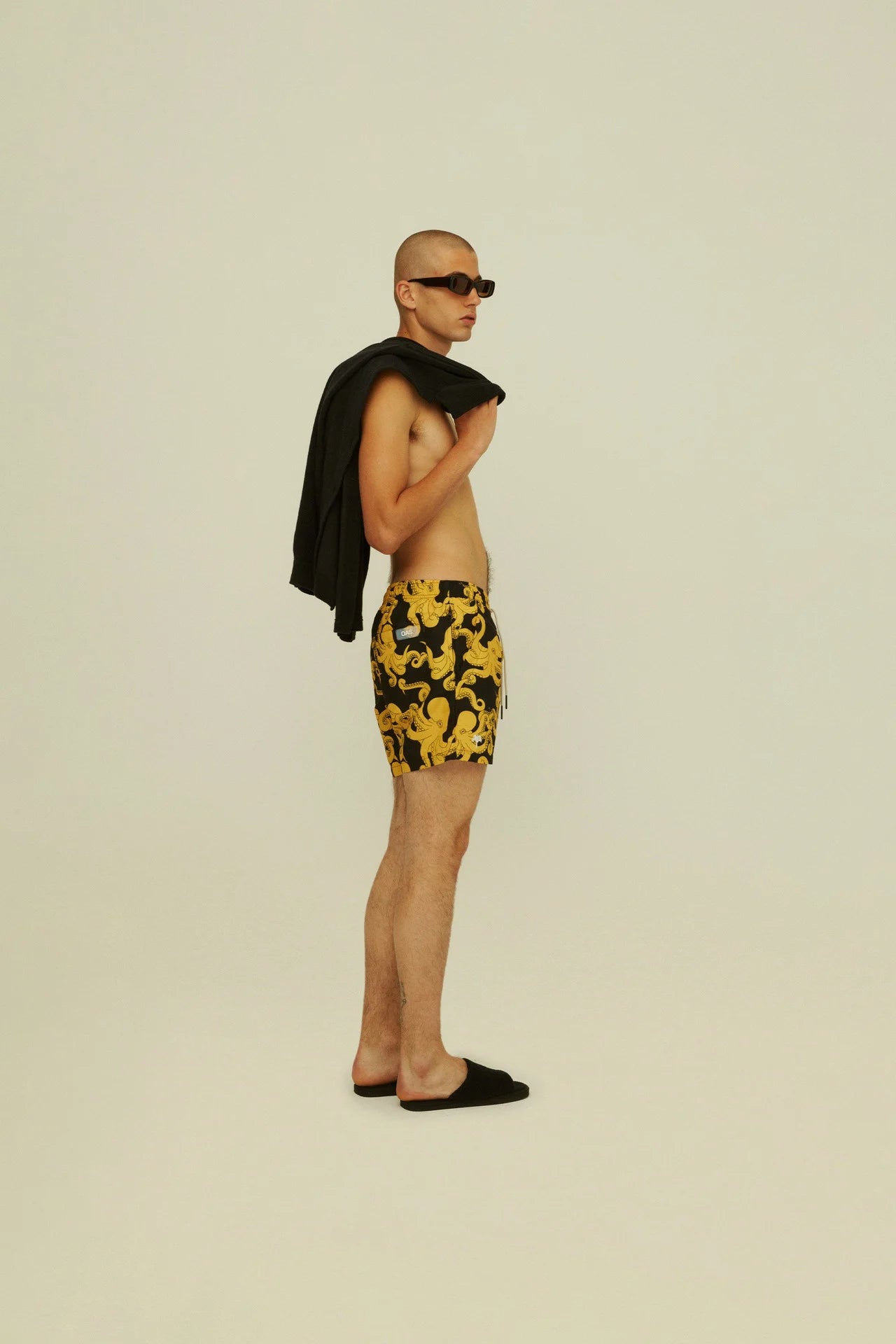 Black Octo Swim Shorts