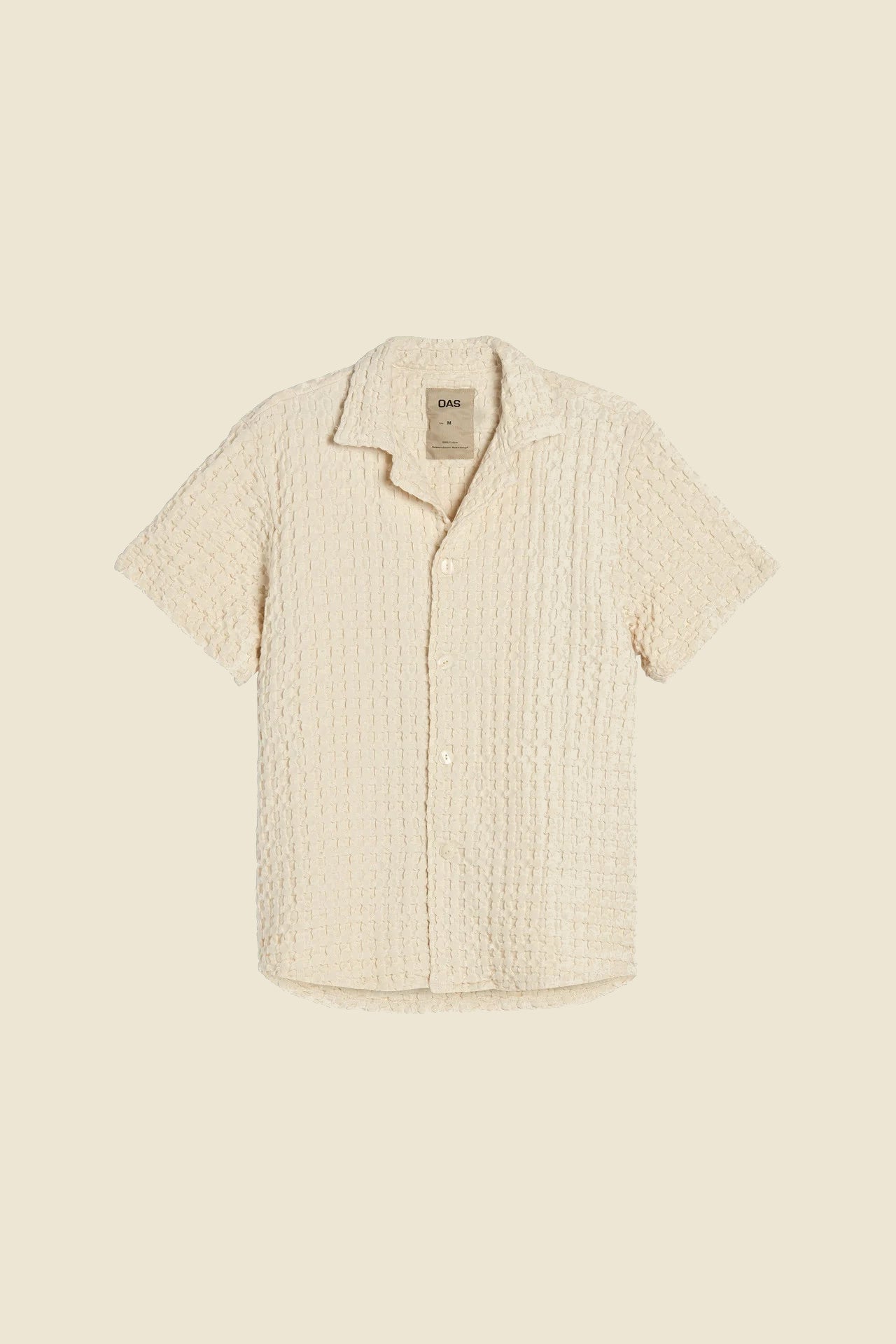 Ecru Cuba Waffle Shirt