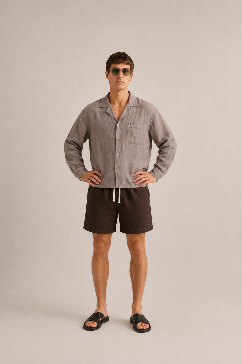 Horizon Crinkle Short - Holy Wood