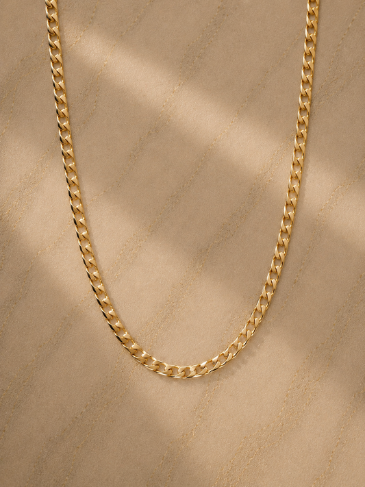 20" Cuban Necklace - Yellow Gold 2.0 MM