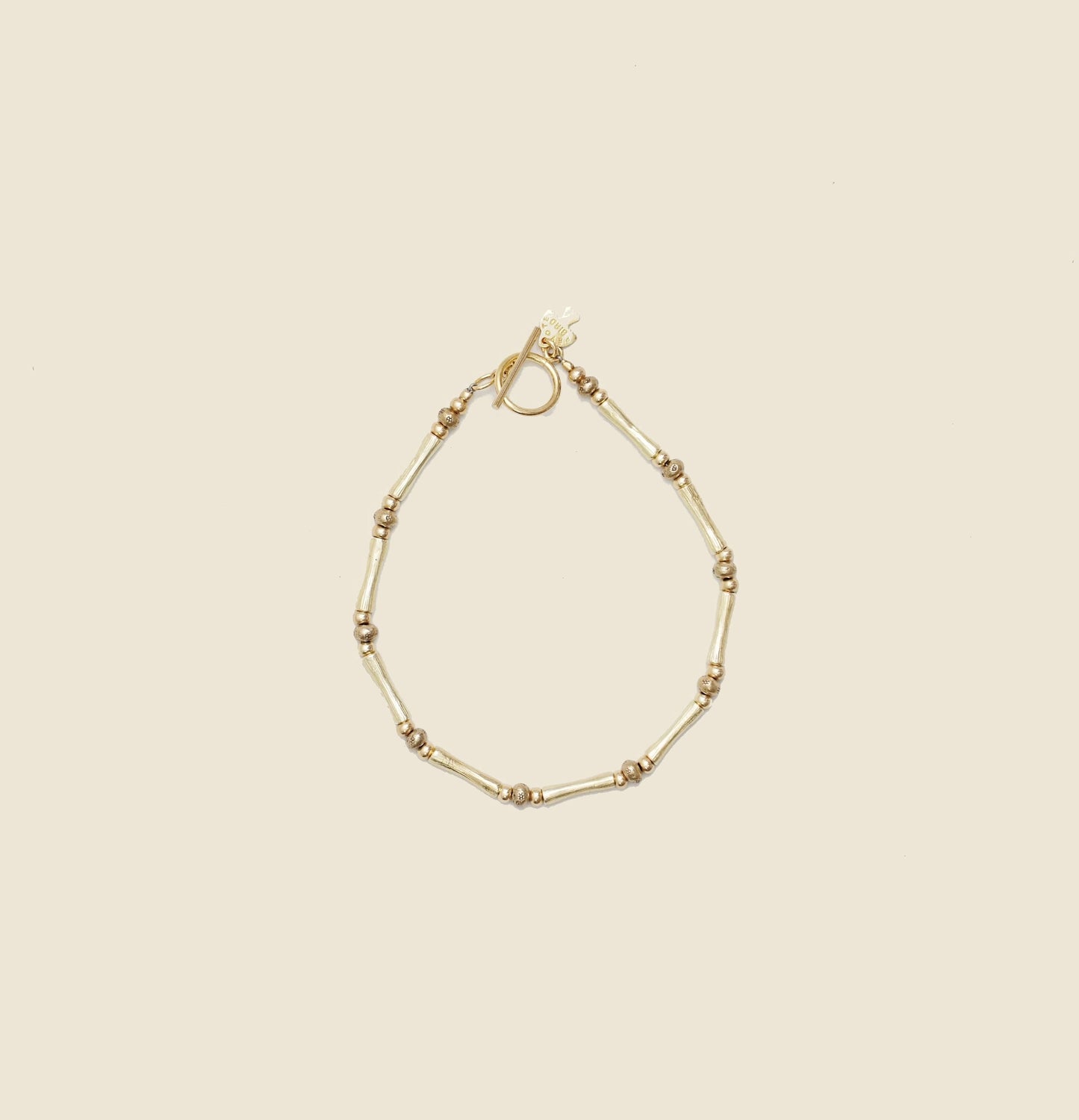 Gold Bamboo Bracelet