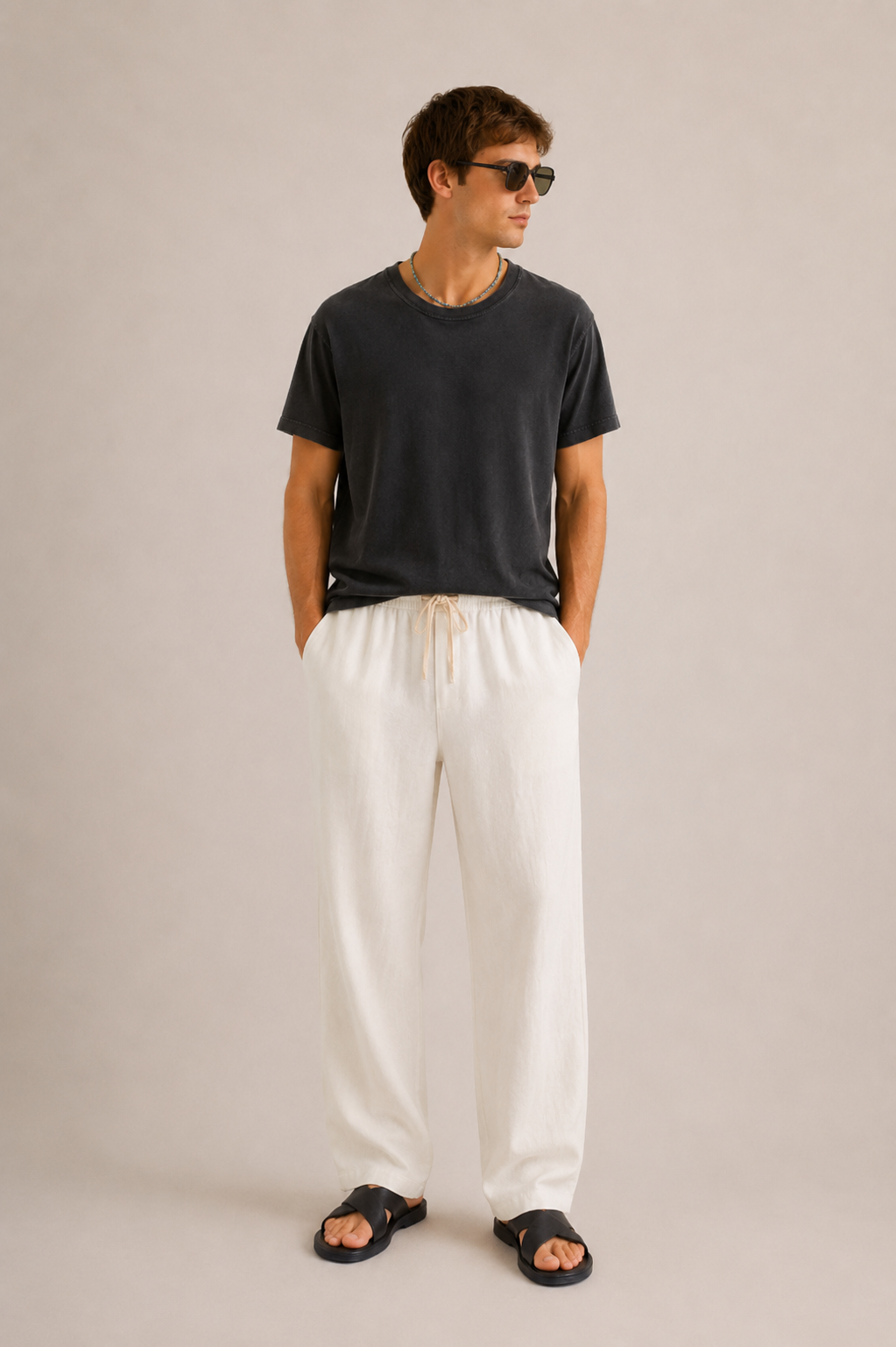 Luxe Supima Tee - Black Hole