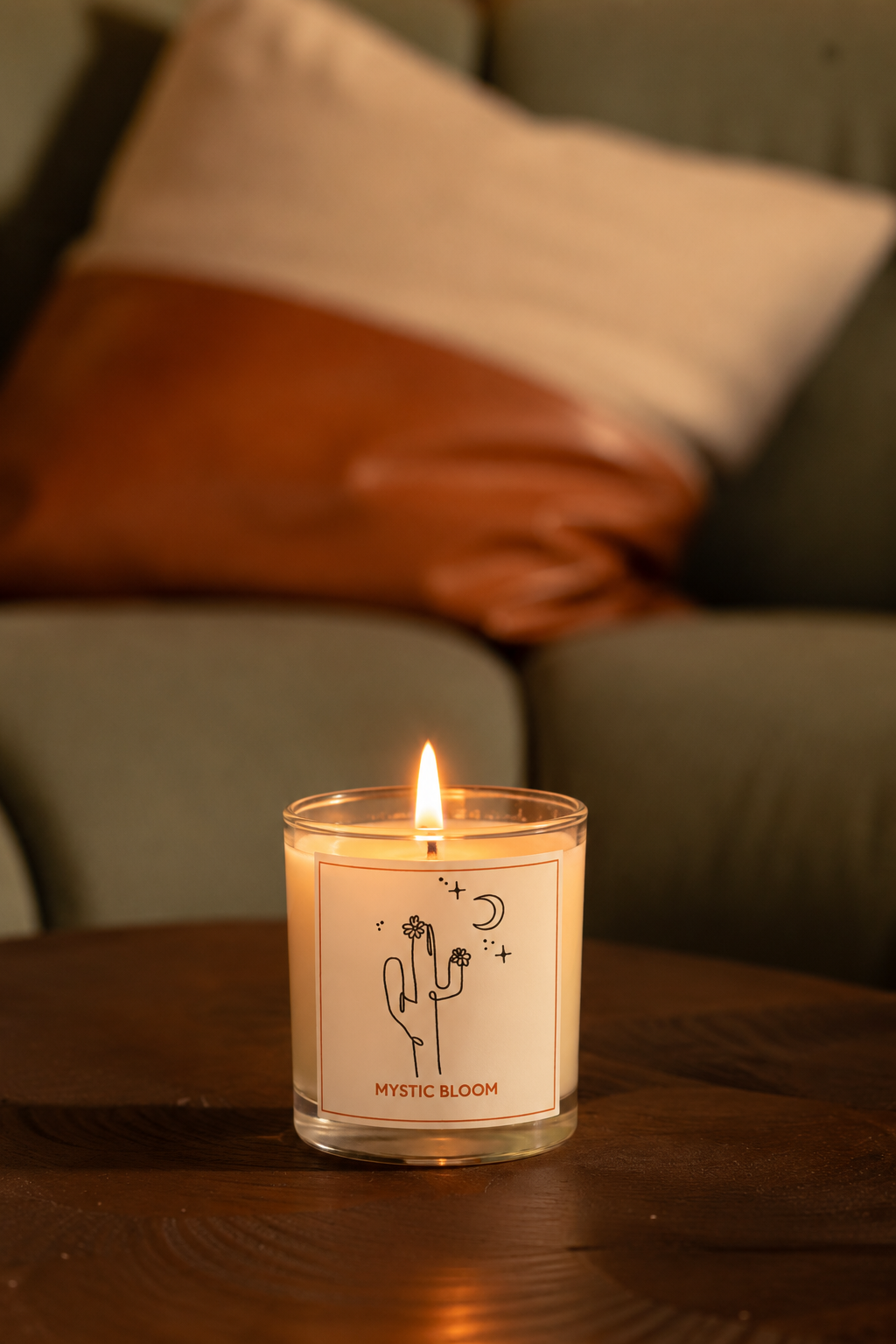 Coconut/Soy Candle - MYSTIC BLOOM