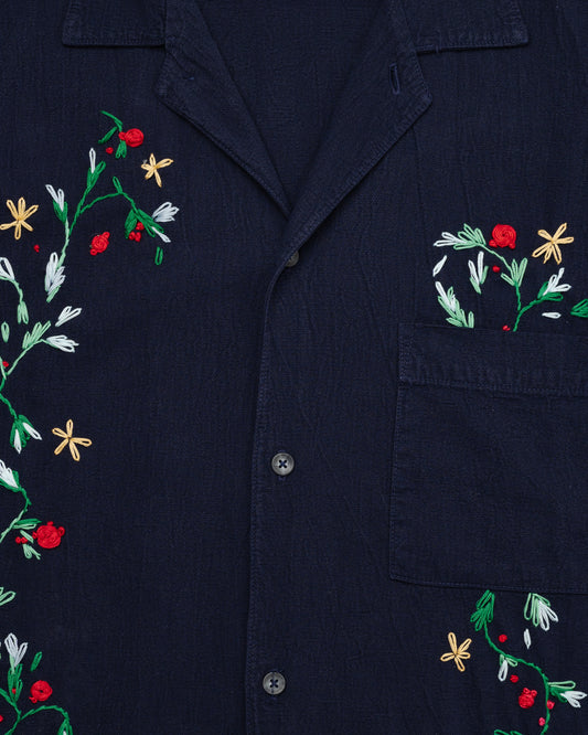 Crinkle S/S Shirt - Primary Floral