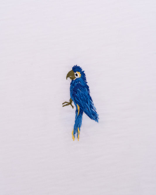 Journey Tee - Hyacinth Macaw