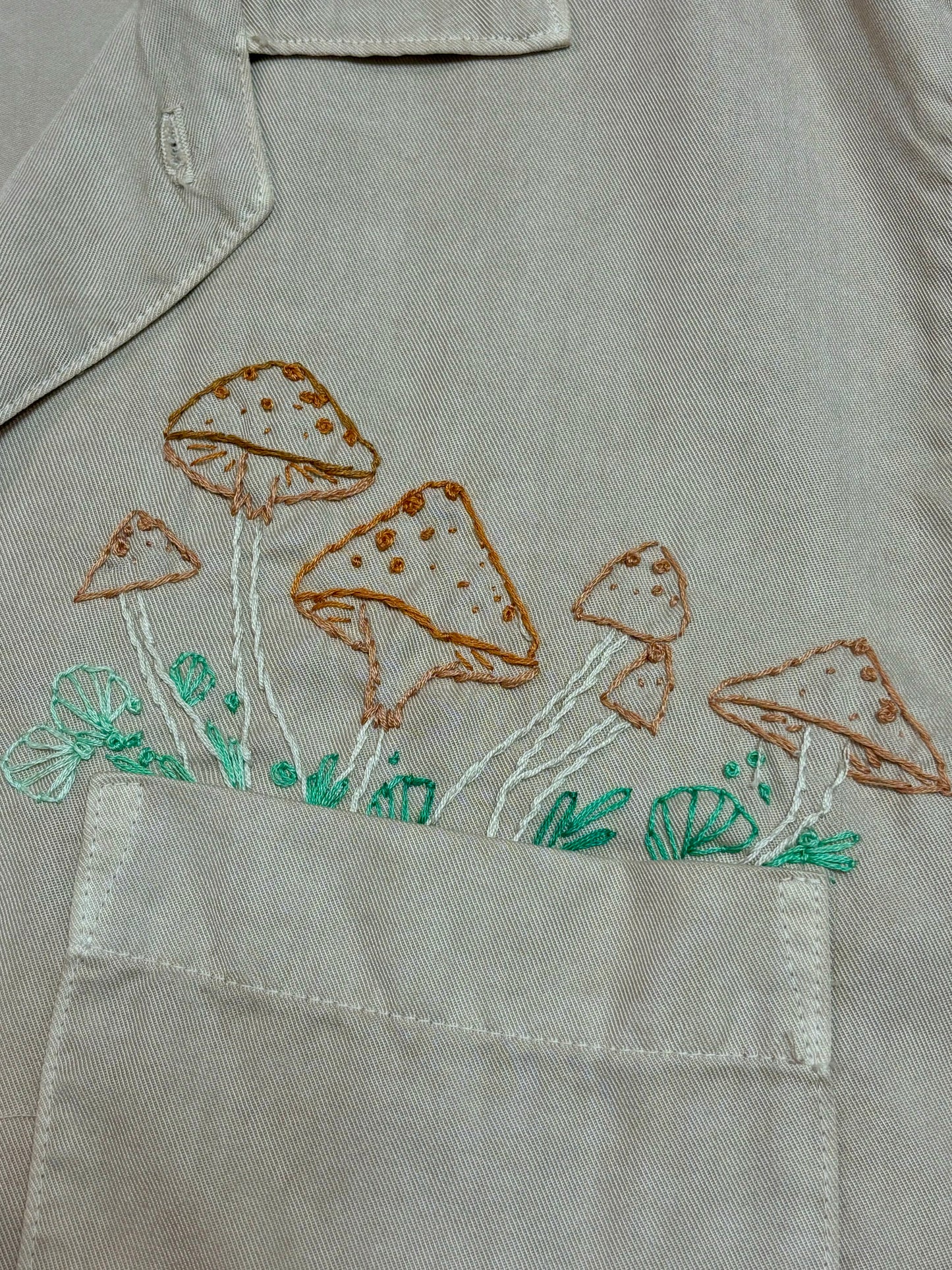 Horizon Tencel S/S - Safari Shrooms