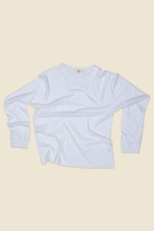 Essential L/S - Lucent White